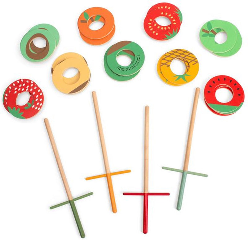 Load image into Gallery viewer, Bs toys vang het fruit vang- en werpspel, 31dlg.
