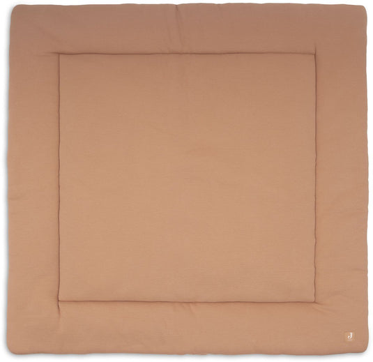 Jollein boxkleed baby - 100x100cm - little waffle - light terra sand