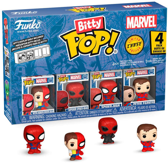 Funko bitty pop! - spider-man - peter parker (spider-man) superior spider-man spider-man random chase