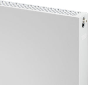 Plieger compact paneelradiator type 22 vlak - 90 cm x 40 cm - wit