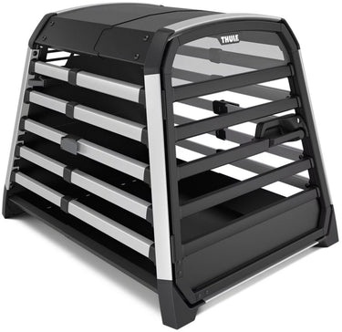 Thule allax compact transportbench - hondenautobench - grijs 77-82x65x65 cm m compact