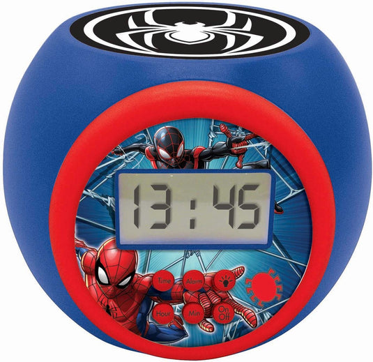 Lexibook spider man projector wekker met timer