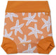 Swim essentials neoprene diaper sea stars leopard