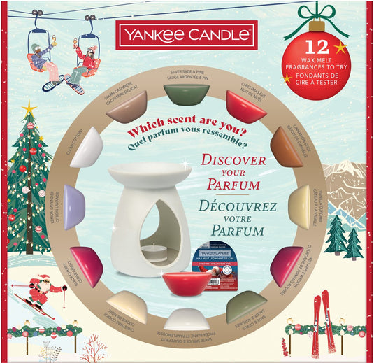 Yankee candle - apres ski - 12 wax melts warmer gift set - cadeauset