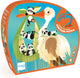 Scratch contour puzzel - ooievaar - 32.9x51.9x0.25cm - 24 stukjes - 3 jaar