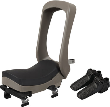 Urban iki junior fietszitje - dragermontage - suzume grey bincho black