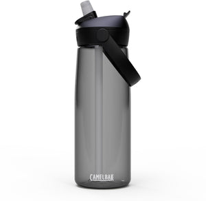 Camelbak thrive flip straw drinkfles - 750 ml - met rietje - waterfles - antraciet