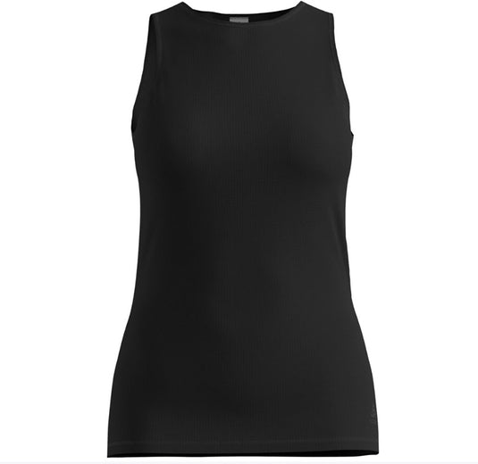 Odlo active light base layer singlet met ronde hals - vrouwen - zwart - l