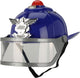 Koopman politie helm met licht en geluid speelgoed voor kinderen.