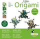 Fridolin origami kikker vouwen 20 x 20 cm 20 stuks multicolor