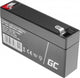 Green cell 6v 1.2ah (f1 4.6mm) 1200mah vrla agm accu