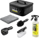 Kärcher bike kit voor mobiele reiniger oc - multi jet - foam jet - borstel - microvezeldoek - accessoiretas en reinigingsmiddel - schoonmaak van fietsen, mountainbikes en kinderwagens