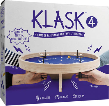 Klask 4 spelers bordspel - magnetisch spel - bordspellen volwassenen en kinderen