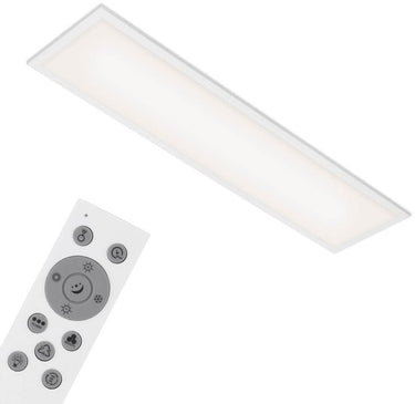 Briloner colour - led plafonniére - plafondlamp - ultraplat design - incl. afstandsbediening - cct kleurtemperatuurregeling - rgb-kleurwisselregeling - traploos dimbaar via afstandsbediening - ip20 - 24w