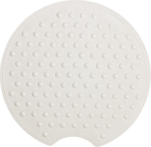 Sealskin rotondo - antislipmat - 55 cm - rubber - wit