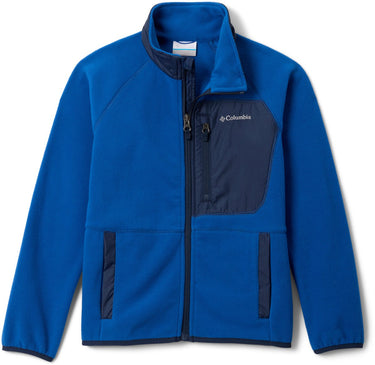 Columbia fast trek™ v full zip kinder outdoortrui - mountain blue, collegiate navy