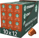 Starbucks by nespresso capsules breakfast blend - 10 koffiecups x 12 doosjes