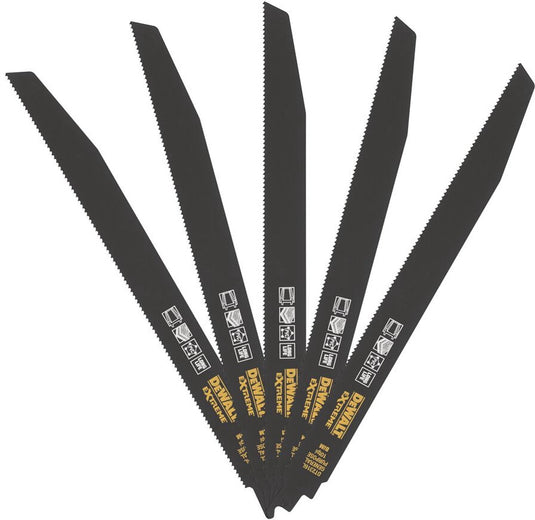 Dewalt accessoires dewalt serie - reciprozaagblad - 305mm - 10 tpi - bi-metaal