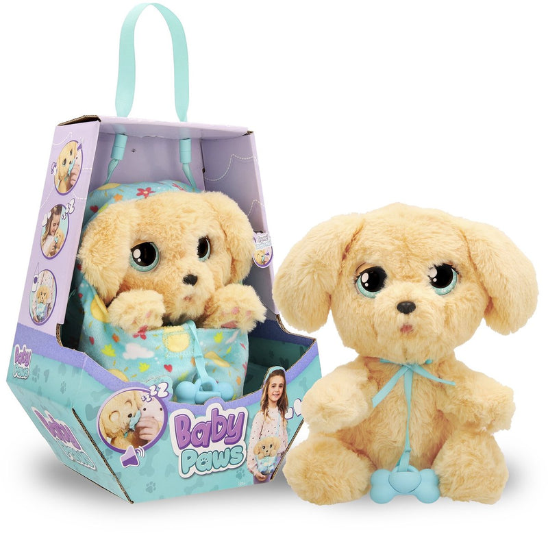 Load image into Gallery viewer, Imc toys baby paws hondje labrador - interactieve pluchen knuffel
