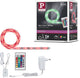 Paulmann simpled led strip 1,5 meter rgb - plug play set - 8w - 12v - wit - metaal kunststof