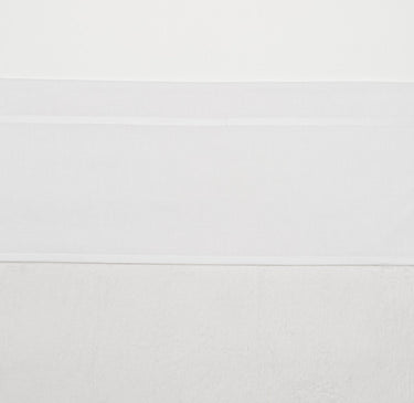 Meyco baby bies wieglaken - white - 75x100cm - 0.3 tog