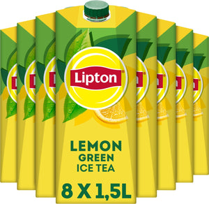 Lipton ice tea green - lemon - laag in calorieã«n - 8 x 1.5l