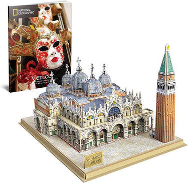 Cubic fun 3d-puzzel ng piazza san marco (2010315)