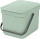 Brabantia sort go prullenbak - 6 liter - jade green