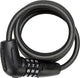 Abus coil cable lock star 4508c schwarz 150cm