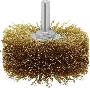 Bosch - houtstructuurborstel voor boormachines - gegolfde draad, vermessingd, 80 mm 80 mm, 0,2 mm, 4000 o.p.m.