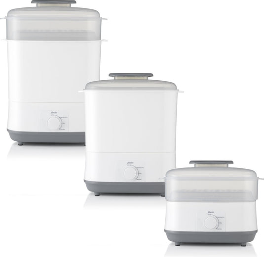 Alecto bf55 - elektrische stoomsterilisator met droogfunctie - wit