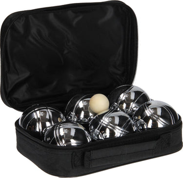 Get go jeu de boules set v - 6 ballen - chroom