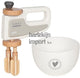 Goki houten handmixer met kom, 2ldg.