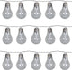 Luxform - solar lichtsnoer met 15 led lampjes - corfu- feestverlichting - werkend op zonne-energie