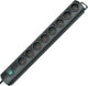 Brennenstuhl primera-line stekkerdoos 8-voudig zwart 2 m h05vv-f 3g1,5 *fr be*