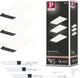Paulmann led-onderkastverlichting bredo naderingsschakelaar set van 3 3x2,5w 80x190 mm 3x180lm 230 12v zwart