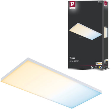 Paulmann led-paneel smart home zigbee 3.0 velora hoekig 595x295 mm 15,5w 1600lm tunable white wit dimbaar