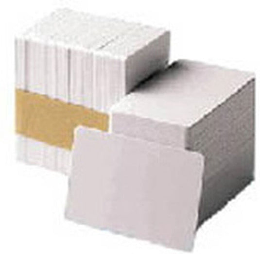 Zebra premier pvc card, 30 mil (5 packs x 100)
