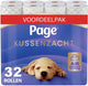 Page ® toiletpapier - kussenzacht wc papier - 32 rollen - ultiem comfort - voordeelverpakking