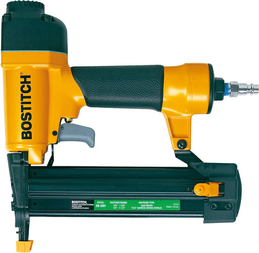 Bostitch sb-2in1 serie - pneumatische 2-in-1 gereedschap - ergonomische handgreep - aluminium korpus - veiligheidsspanning