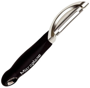 Microplane dunschiller zwart rvs