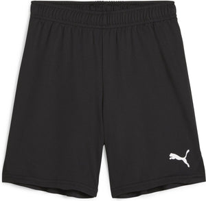 Puma teamgoal shorts jr unisex sportbroek - black- white