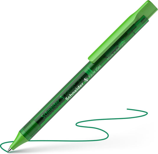 Schneider schrijfwaren schneider gelpen - fave - groen - 0.4mm - s-101104-20