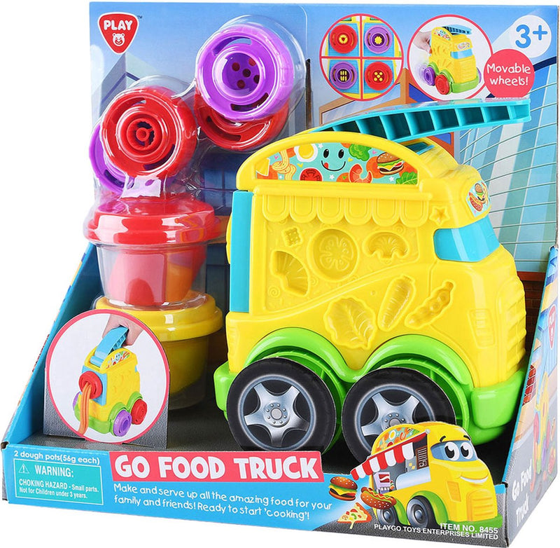 Load image into Gallery viewer, Playgo foodtruck kleiset - 2 kleipotjes
