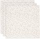 Jollein - hydrofiele doek small 70x70cm - inbakerdoek - zacht katoen - 3 stuks - bloomy