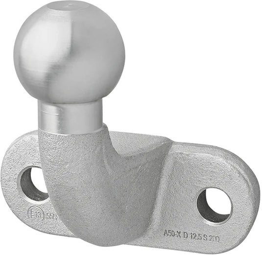 Proplus trekhaakkogel - haaks - d17,2 s350 e-type gekeurd - zilver