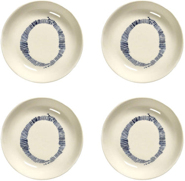 Serax - ottolenghi feast - schaaltje s - wit blauw - 11 ø - 4 stuks