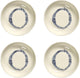 Serax - ottolenghi feast - schaaltje s - wit blauw - 11 ø - 4 stuks