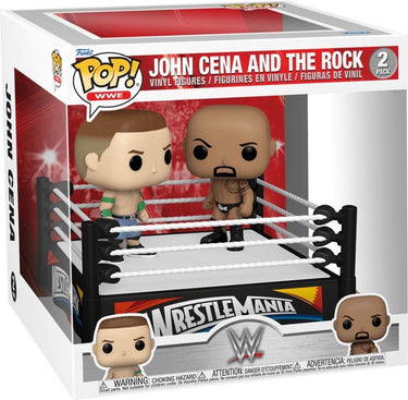 Funko pop wwe: john cena vs the rock pop