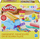 Play-doh fun factory start set speelset - boetseerklei - inclusief 3 potjes - knutselen voor kinderen